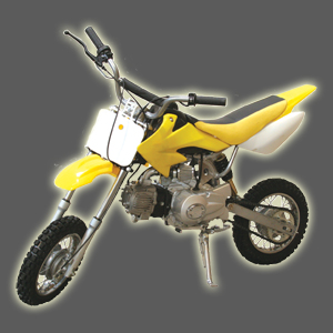 Dirt Bike LL201A-1 yellow - Dirt Bikes - Dirtbike