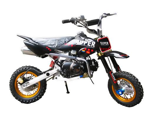 Dirt Bike LLGY110-3 black - Dirt Bikes - Dirtbike