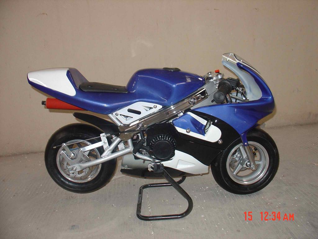 mini moto LLA2 blue - minimoto - mini motos - minimotos
