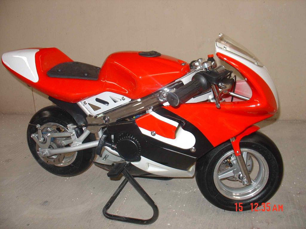 mini moto LLA2 red - minimoto - mini motos - minimotos