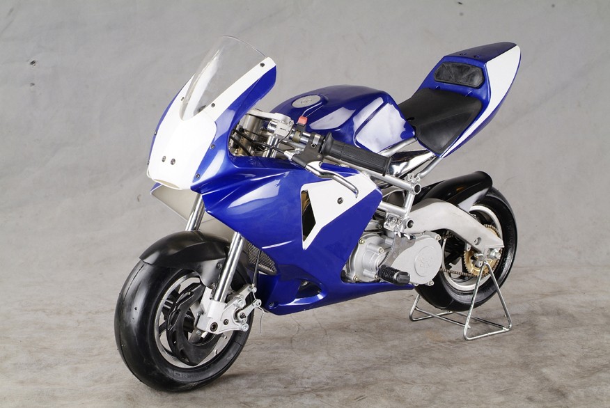 mini moto LLA7 blue - minimoto - mini motos - minimotos