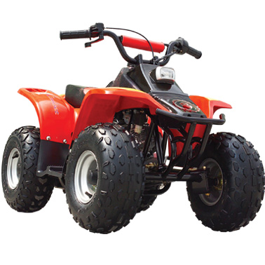 red quad bike