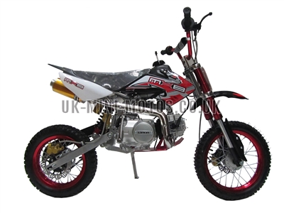 Dirt Bikes - Pit Bikes - Dirtbikes - 125cc Dirt Bike Black