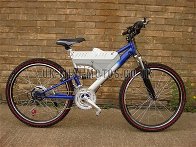 Electric Bikes - Wrangler Electric Bike Black / Silver - Electric Bikes