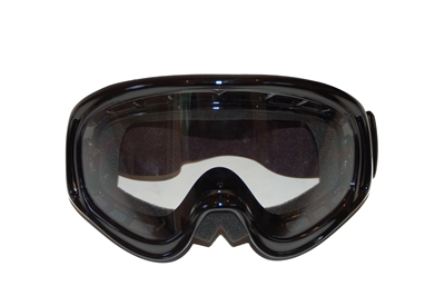 Kids Helmet Goggles Black - Childrens Helmet Goggles Black - Kids Motorcycle Goggles Black - Kids Motorbike Goggles - Kids Motorcross Helmet Goggles Black
