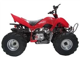 Quad Bikes - 110cc Quad Bike Red - Off Road Quads