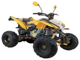 Road Legal Quad Bikes for Sale - 200cc Quad Yellow - Road Legal Quads