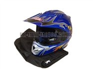 Helmets Blue Motorcross - Adult and Kids Helmets Blue Motorcross - Motorcycle Helmets Blue Motorcross - Crash Helmets Blue Motorcross - Motorbike Helmets Blue Motorcross
