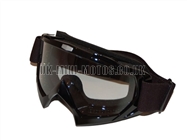 Helmet Goggles Black - Adult Helmet Goggles Black - Motorcycle Goggles Black - Motorbike Goggles - Motorcross Helmet Goggles Black