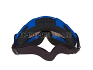 Helmet Goggles Blue - Adult Helmet Goggles Blue - Motorcycle Goggles Blue - Motorbike Goggles - Motorcross Helmet Goggles Blue