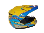 Helmets Yellow / Blue Motorcross - Adult and Kids Helmets Yellow / Blue Motorcross - Motorcycle Helmets Yellow / Blue Motorcross - Crash Helmets Yellow / Blue Motorcross - Motorbike Helmets Yellow / Blue Motorcross