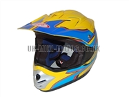 Helmets Yellow / Blue Motorcross - Adult and Kids Helmets Yellow / Blue Motorcross - Motorcycle Helmets Yellow / Blue Motorcross - Crash Helmets Yellow / Blue Motorcross - Motorbike Helmets Yellow / Blue Motorcross
