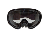 Kids Helmet Goggles Black - Childrens Helmet Goggles Black - Kids Motorcycle Goggles Black - Kids Motorbike Goggles - Kids Motorcross Helmet Goggles Black