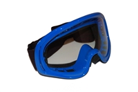 Kids Helmet Goggles Blue - Childrens Helmet Goggles Blue - Kids Motorcycle Goggles Blue - Kids Motorbike Goggles - Kids Motorcross Helmet Goggles Blue