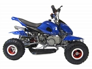 Mini Quad Bikes - Mini Quad Bike Blue - Electric Start Mini Moto Quad