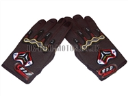 Motorbike Gloves Black - Adult and Kids Motorbike Gloves - Motorcross Gloves - Black Motorcycle Gloves - Trials Gloves