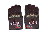 Motorbike Gloves Black - Adult and Kids Motorbike Gloves - Motorcross Gloves - Black Motorcycle Gloves - Trials Gloves