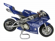 Water Cooled Mini Motos - Minimoto - Pocket Bikes - Blue Water Cooled Mini Moto