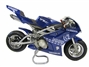 Water Cooled Mini Motos - Minimoto - Pocket Bikes - Blue Water Cooled Mini Moto