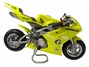 Water Cooled Mini Motos - Minimoto - Pocket Bikes - Yellow Water Cooled Mini Moto