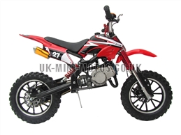 Mini Dirt Bike - DB02-C Red Mini dirtbike - Mini Dirt Bikes  - Pocket Bikes - Minimotos - Mini Moto